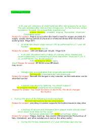 Cardiology FISDAPCardiology FISDAP