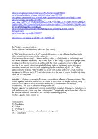 Helpful Sources and Thoughts for a Term Paper on William Wordsworth