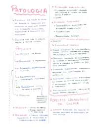 RESUMO COMPLETO DE PATOLOGIA