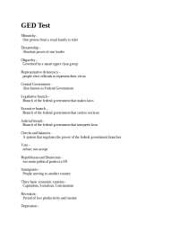 General Educational Development Test