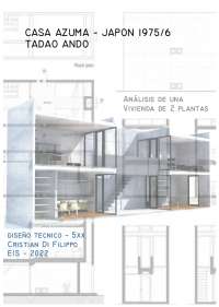 casa azuma, analisis formal, espacial, teorico, dibujos. graficos, etc. analisis complets