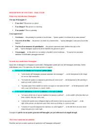 Schema per la descrizione di immagini in Inglese