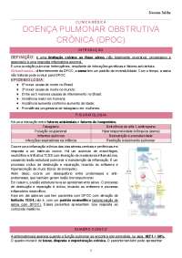 Resumo Doença Pulmonar Obstrutiva Crônica Gold 2023