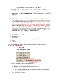 Anatomia humana, exercício primeira aula