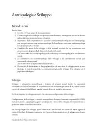 Riassunto Antropologia e sviluppo Olivier de Sardan