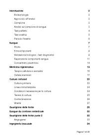 Ematopoiesi e Riparazione Tissutale: Un'Introduzione