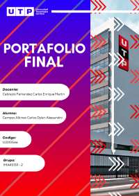 Portafolio Final de UTP