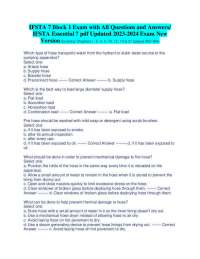 IFSTA 7 Block 1 Exam with All Questions and Answers/
IFSTA Essential 7 pdf Updated 2023