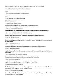Risposte paniere "Legislazione scolastica e normative sulla valutazione"