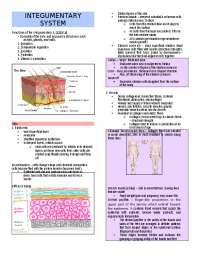 Skin, Hair, Nails including the other systems of our body.