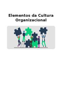 Elementos do Clima organizacional