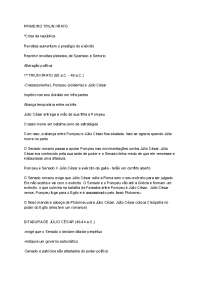 resumo primeiro triunvirato