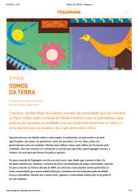 Somos da Terra- Antonio dos Santos