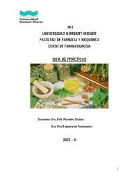 guia de practicas del curso de farmacognosia