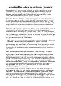 Il pensiero di Sade: Libertà, Natura e Critica Sociale - Prof. Bellini