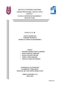 PRÁCTICA III PRUEBA DE COMPACTACIÓN DINÁMICA AASHTO MODIFICADA