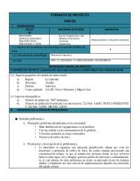 PROYECTO DE INVESTIGACIÓN DE CIENCIAS AMBIENTALES Y DESARROLLO SOSTENIBLE