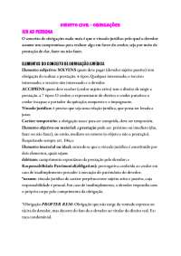 Resumo completo de Direito Civil