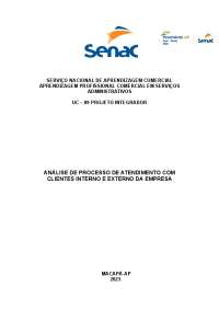Projeto integrador do senac amapá