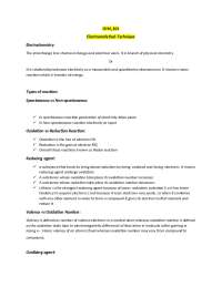 Basic Introduction about electrochemistry