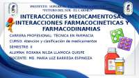 Interacciones Medicamentosas: Farmacocinéticas y Farmacodinámicas