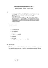 Tarea 1 - Accionamientos Eléctricos