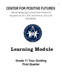 Tour Guiding Technique