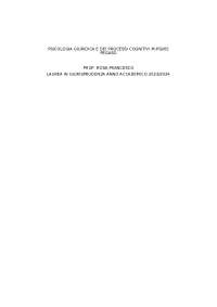 Tutte le 620 domande e risposte esame di Psicologia giuridica dei processi cognitivi -2024