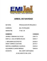 Partes de un arbol de produccion
