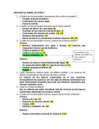 Preguntas de leccion 3 sobre Mantey
