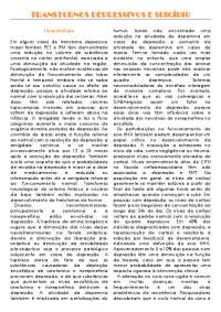 Transtornos Depressivos e Suicídio