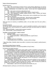 Política no Brasil Contemporâneo