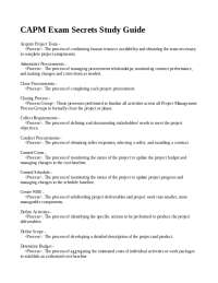 Capital Asset Pricing Model (CAPM)