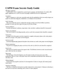 Capital Asset Pricing Model (CAPM) Exam Secrets Study Guide