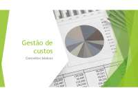 Custos financeiros ligados A gestão industrial