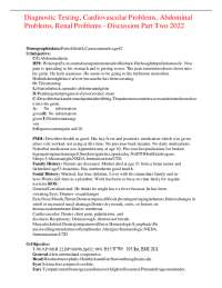 Patient Case Study: Abdominal Pain and Back Pain