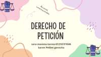 Diapositivas sobre el derecho de petición