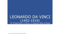 Leonardo da Vinci e le opere