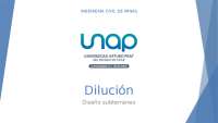 descripción de dilucion en mineria subterránea