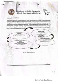 The Planning Cycle of Community Health Nursing