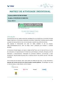 ATIVIDADE INDIVIDUAL - ESTRATEGIAS DE MARKETING