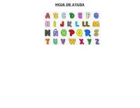 HOJAS DE AYUDA  Y TAREA DE JUEGO