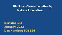Platform Characteristics by Network Location