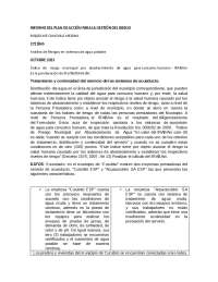 Análisis de Riesgos en Sistemas de Agua Potable: Caso Curubito