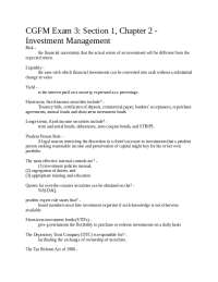 Investment Management Risk and Fixed-Income Securities