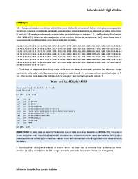 Ejercicios de análisis de datos experimentales