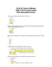 NUR 507 Week 4 Midterm 58/60 = 96.7%Latest Update 2023 Guaranteed Success.