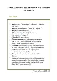 test de edina - autoestima