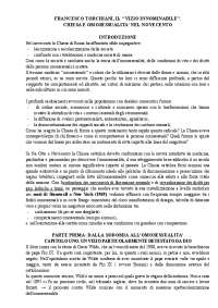 Francesco Torchiani, Il «vizio innominabile»