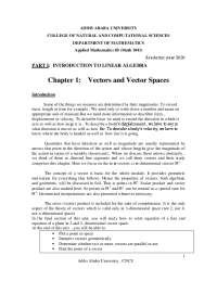 Applied mathematics 1